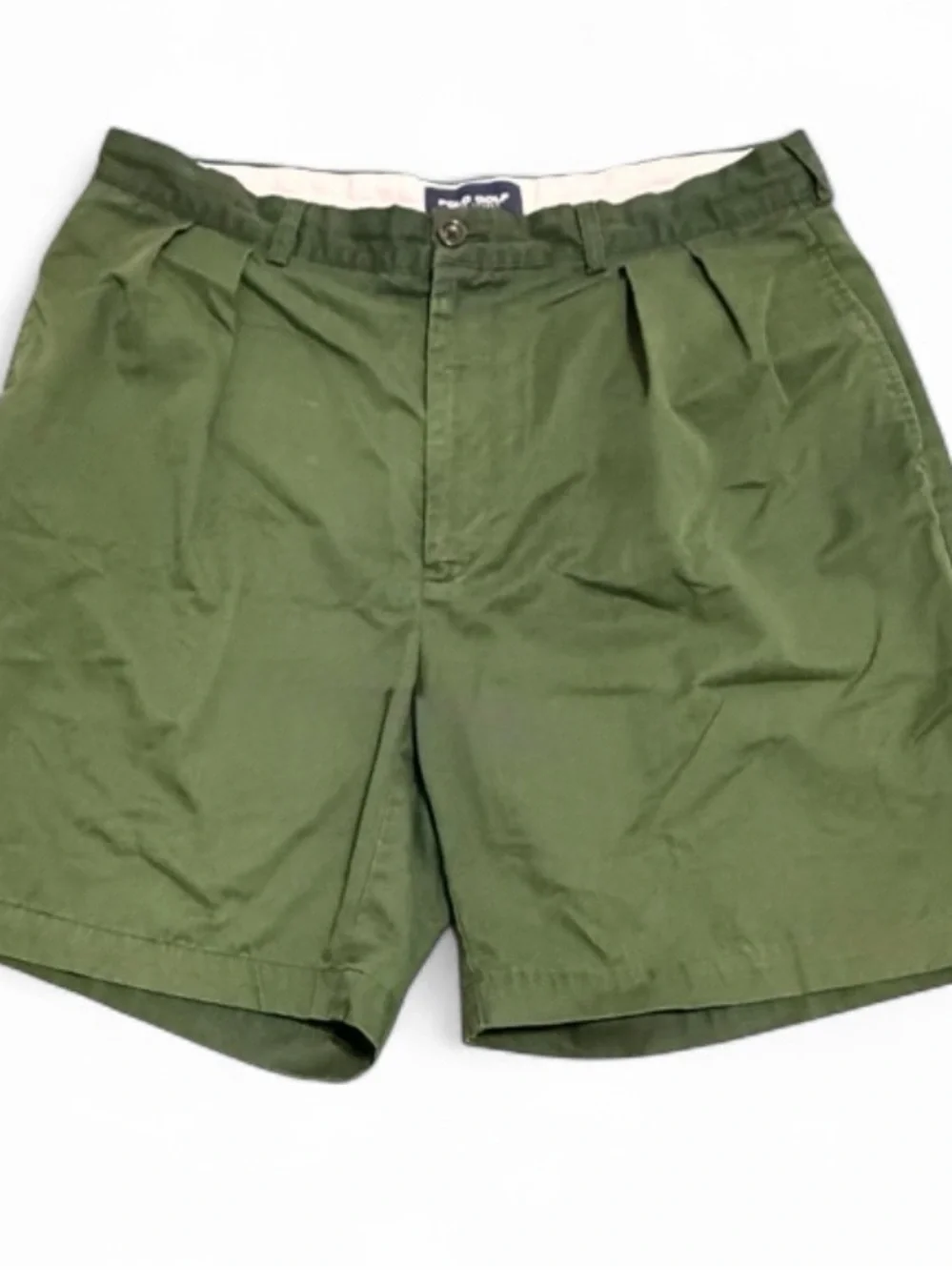 Vintage Polo Golf Ralph Lauren Men’s 38 Hunter Green Pleated Shorts PREPPY GOLF
